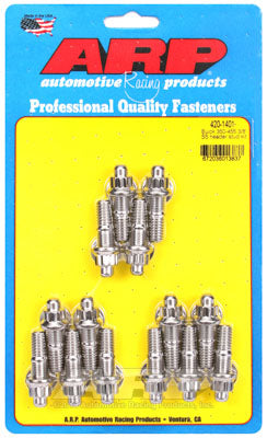 ARP 420-1401 Header Bolt & Stud Kit for Buick 350-455. 1.670˝ OAL. 14 pieces Photo-0