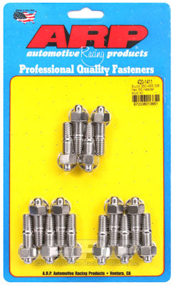 ARP 420-1411 Header Bolt & Stud Kit for Buick 350-455. 1.670˝ OAL. 14 pieces Photo-0