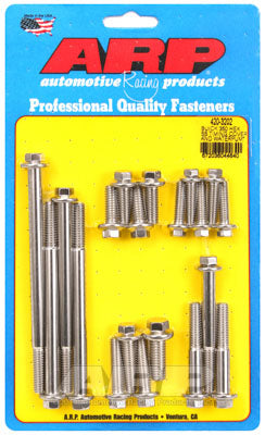 ARP 420-3202 Timing Cover & Water Pump Bolt Kit for Buick 350. stainless. hex Photo-0