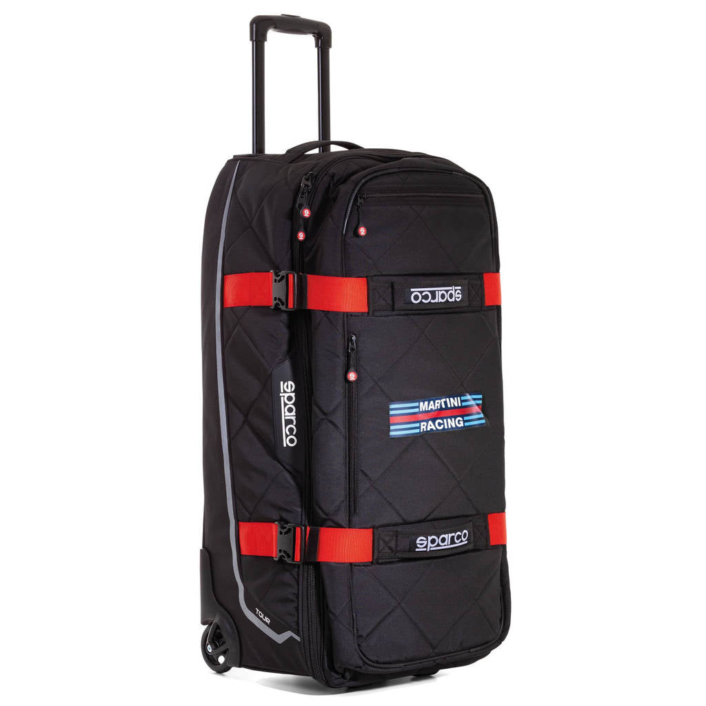 SPARCO 016437MRRS Travel bag MARTINI RACING TOUR, black/red Photo-0