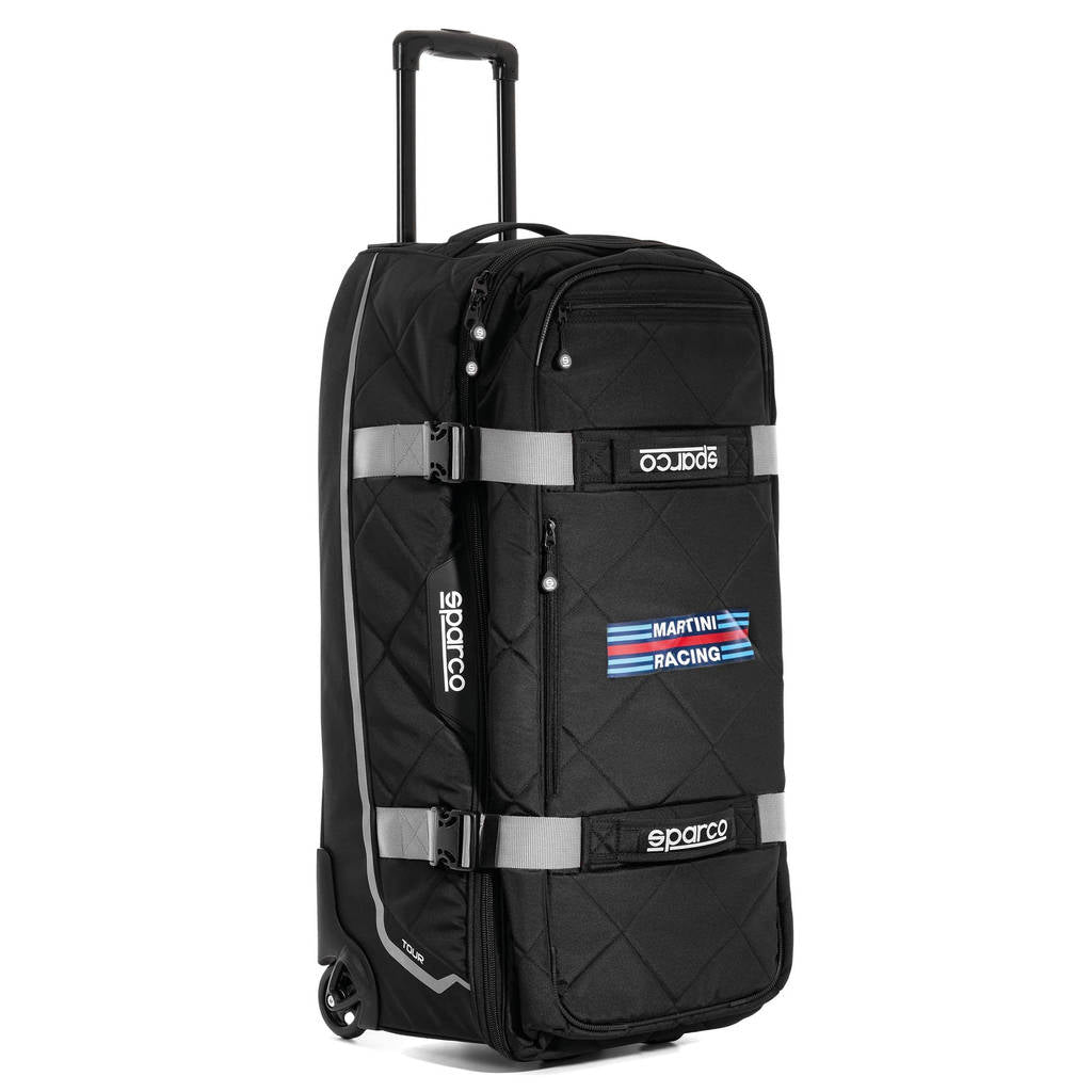 SPARCO 016437MRSI Travel bag, MARTINI RACING TOUR, black/silver Photo-0