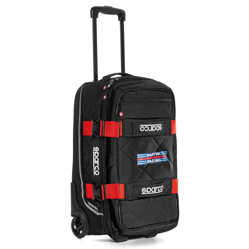 SPARCO 016438MRRS Travel bag, MARTINI RACING TRAVEL, black/red Photo-0