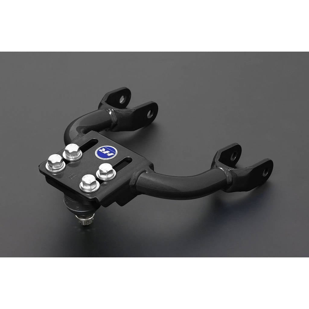 HARDRACE 6329-ED HONDA CIVIC EG FRONT UPPER ADJUSTABLE CONTROL ARM NO BUSHINGS BLACK 2PCS/SET Photo-0