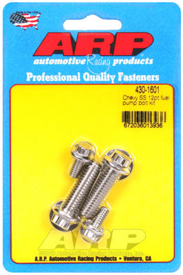 ARP 430-1601 Fuel Pump Bolt Kit for Chevy SS 12pt Photo-0