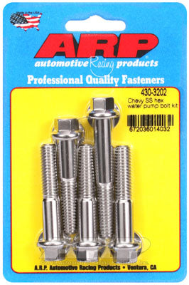 ARP 430-3202 Water Pump Bolt Kit for Chevy SS hex Photo-0