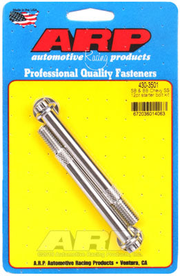 ARP 430-3501 Starter Bolt Kit for Chevrolet Standard. SS. 12pt Photo-0