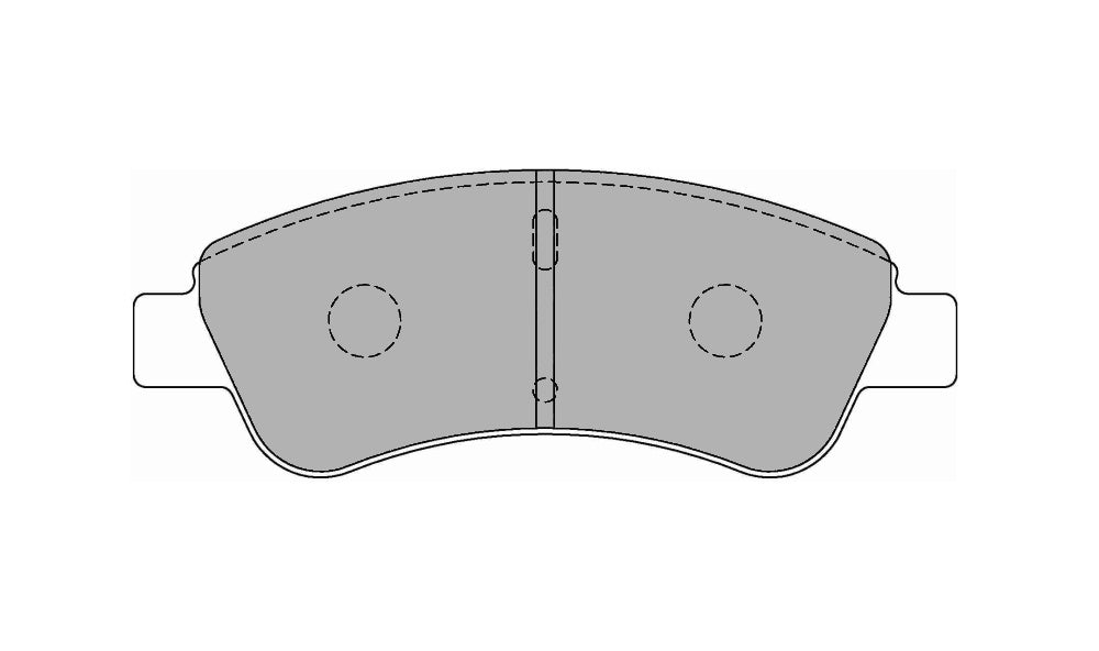 FERODO FCP1399H Front Brake Pads DS2500 for PEUGEOT 206 / 207 / 208 Photo-0