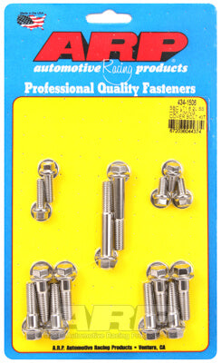 ARP 434-1506 Timing Cover Bolt Kit for Chevrolet Gen V 6.2L LT1/LT2. ARP Stainless. 12pt Photo-0
