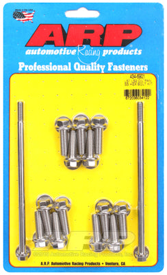 ARP 434-6901 Oil Pan Bolt Kit for Chevrolet Gen III/IV. ARP Stainless. hex Photo-0