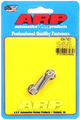 ARP 434-7401 Thermostat Housing Bolt Kit for Chevrolet LS. 20mm UHL. ARP Stainless. 12pt Photo-0