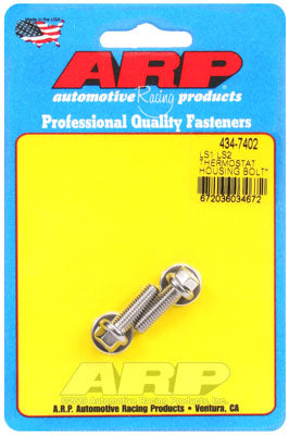 ARP 434-7402 Thermostat Housing Bolt Kit for Chevrolet LS. 20mm UHL. ARP Stainless. hex Photo-0