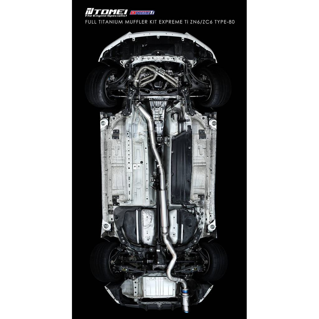 TOMEI TB6090-SB03B FULL TITANIUM MUFFLER KIT EXPREME Ti ZN6/ZC6 TYPE-60R Photo-2