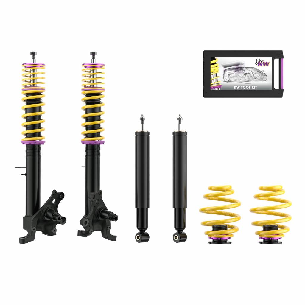 KW 10220914 Coilover Kit INOX V1 BMW 3er / 3-series (E30); (3/1, 3/R) Photo-0