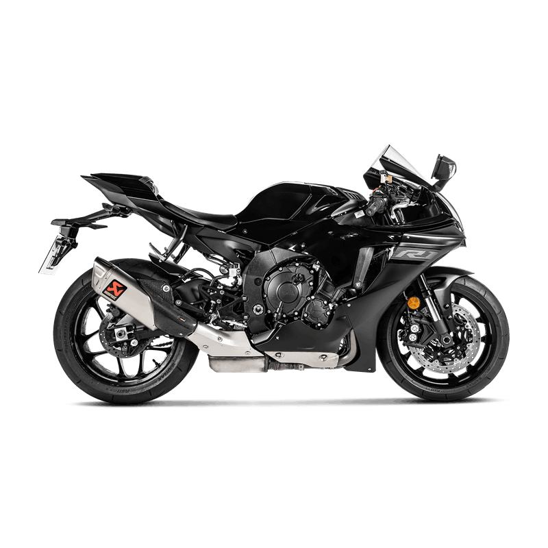 AKRAPOVIC S-Y10SO18-HAPLT Exhaust System Slip-On Line (Titanium) YAMAHA YZF-R1 2020 Photo-1