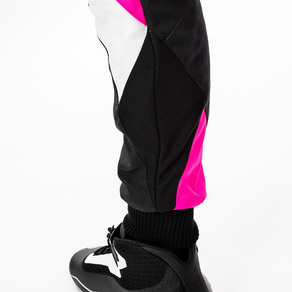 SPARCO 002341LNRGF0XS KERB LADY Kart suit, CIK, black/grey/yellow fluo, size XS Photo-3