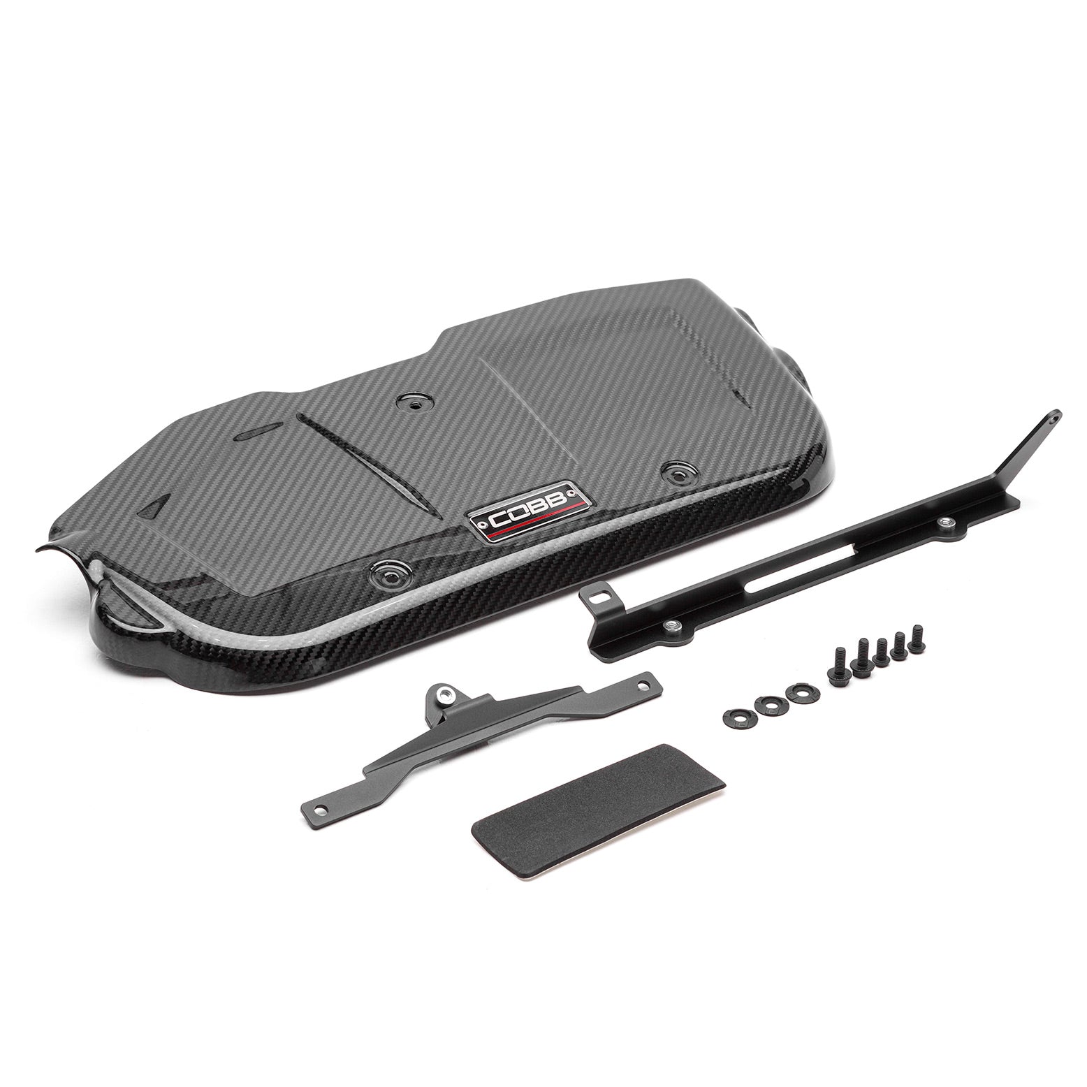 COBB 442605 SUBARU Redline Carbon Fiber Engine Cover WRX 2015-2021 Photo-0