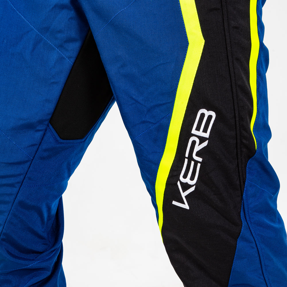 SPARCO 002341BNBV0XS KERB Kart suit, CIK, blue/black/white, size XS Photo-3