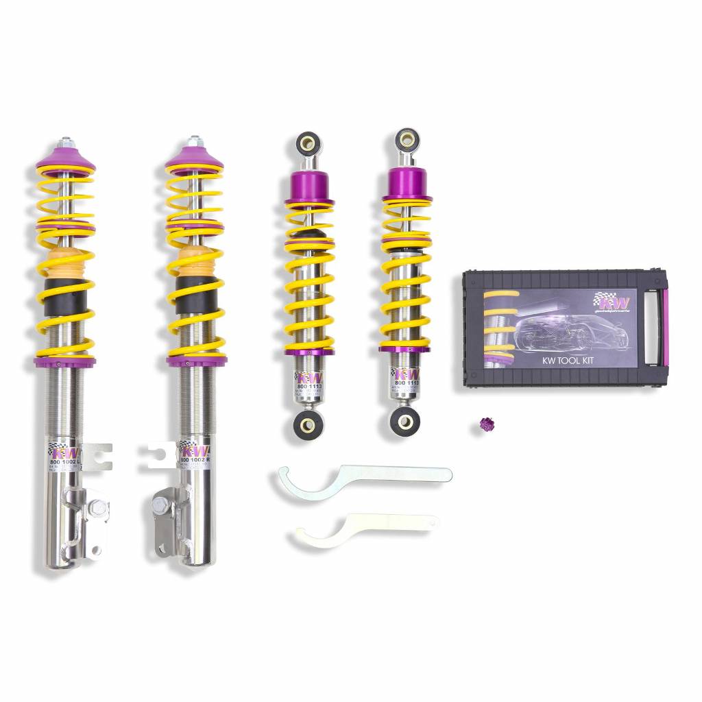 KW 15280048 Coilover Kit INOX V2 VW Käfer / Beetle 1302, 1303; (13, 15) Photo-0