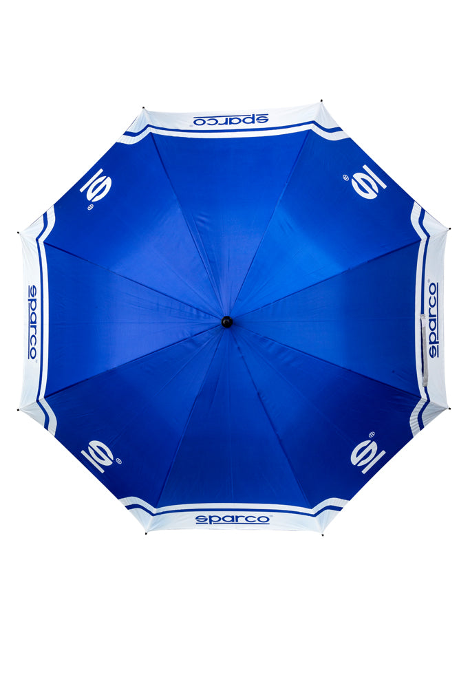 SPARCO 099068 Automatic Umbrella 2020, blue/white, dia 130 cm Photo-1