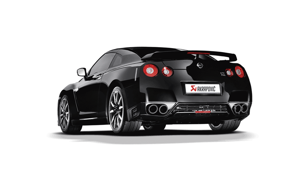 AKRAPOVIC ME-NI/T/1 Evolution Line (Titanium) for NISSAN GT-R (R35) 2008-2024 Photo-1