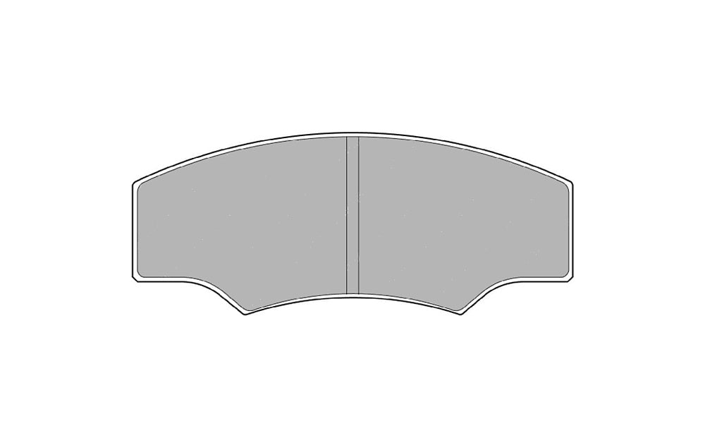 FERODO FRP218R Front Brake Pads DS3000 for CITROEN Saxo 1.6 Challenge Photo-0