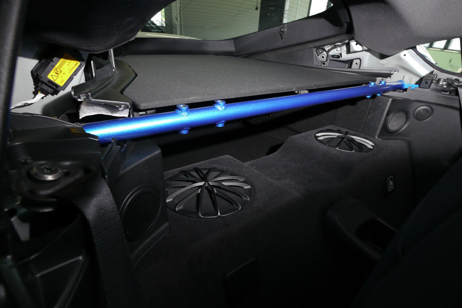 CUSCO 1C2 492 TP Power brace rear trunk bar plus for TOYOTA Supra (DB22/DB42/DB82) Photo-1
