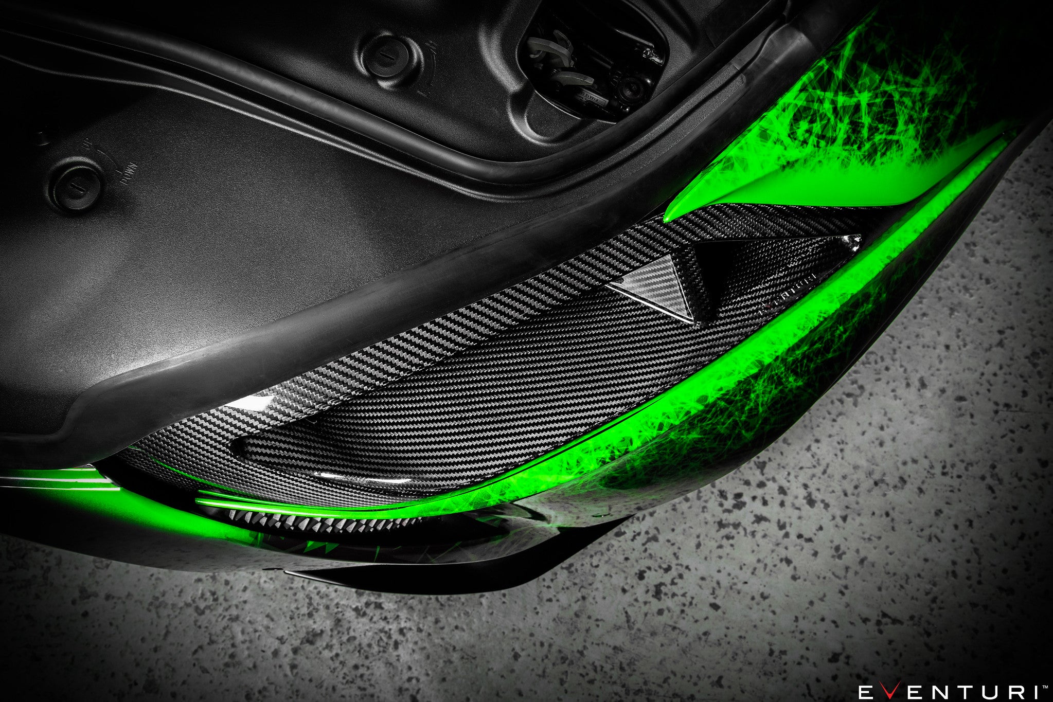 EVENTURI EVE-A90-CF-HDP Headlamp duct TOYOTA Supra MK5 A90 (carbon fiber) Photo-3