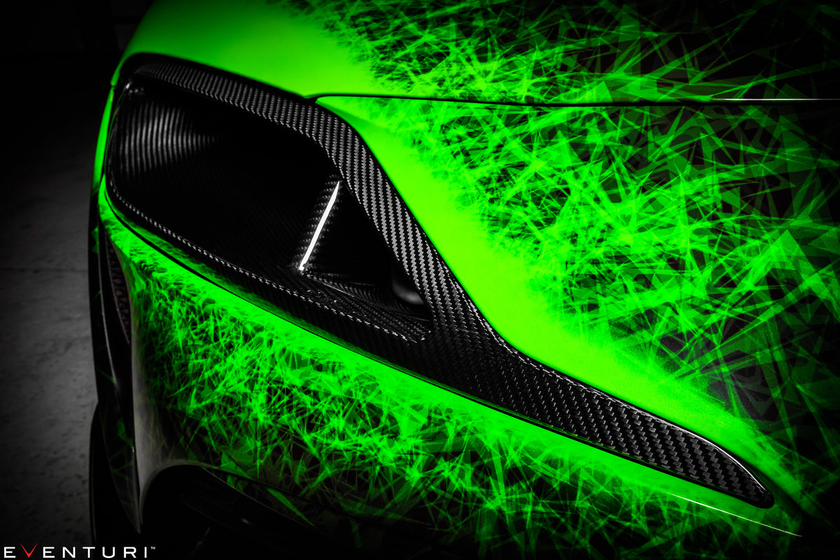 EVENTURI EVE-A90-CF-HDP Headlamp Duct (Carbon) for TOYOTA Supra MK5 A90 Photo-2