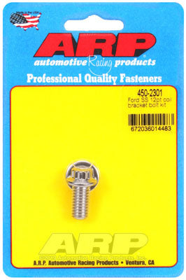 ARP 450-2301 Coil Bracket Bolt Kit for Ford SS 12pt Photo-0