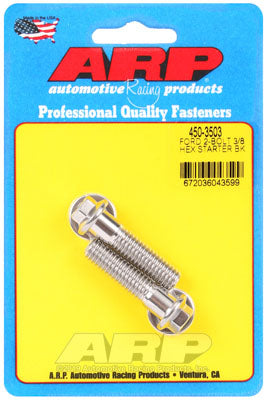 ARP 450-3503 Starter Bolt Kit for Ford 2-bolt. 3/8. hex Photo-0