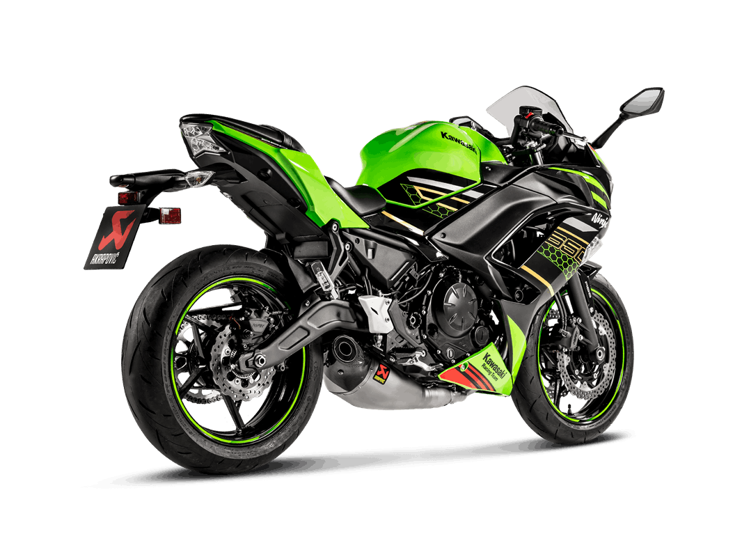 AKRAPOVIC S-K6R12-HEGEHT Racing Line (Titanium) Kawasaki Z650 2020 - 2020 Photo-1