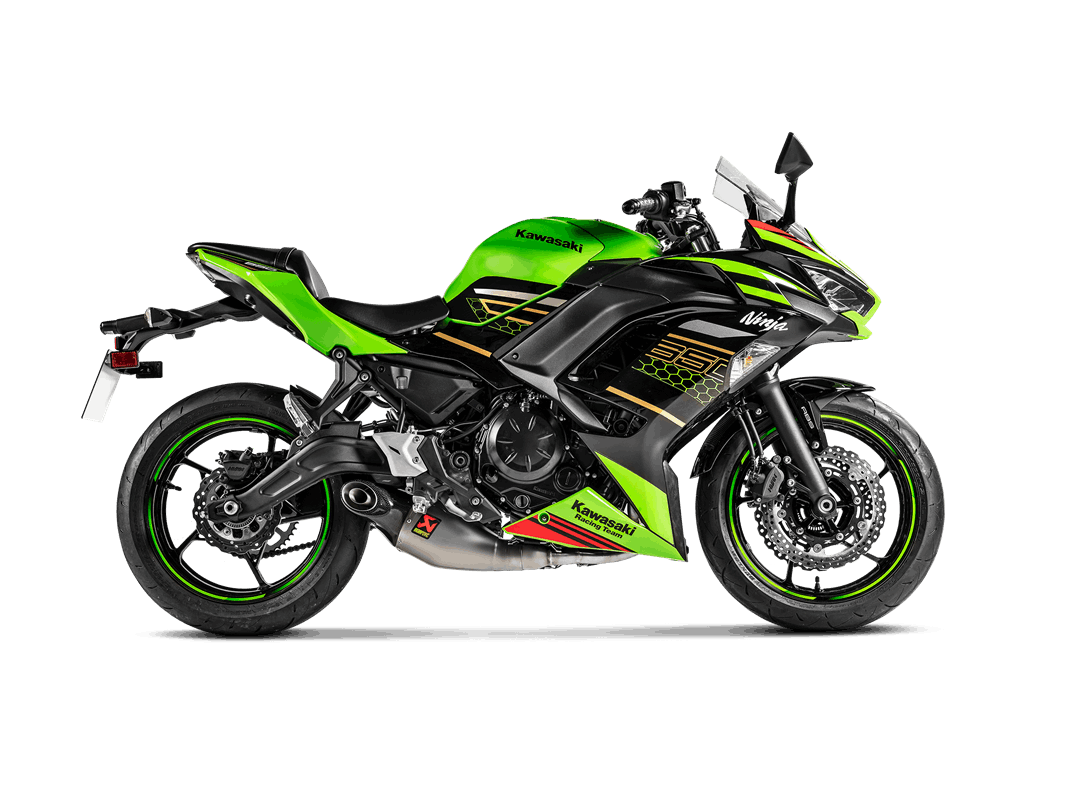 AKRAPOVIC S-K6R12-HEGEHT Racing Line (Titanium) Kawasaki Z650 2020 - 2020 Photo-2