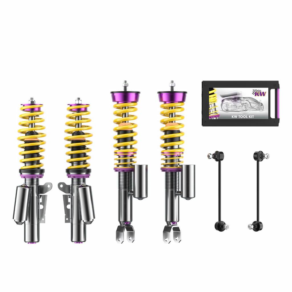 KW 35271023 Coilover Kit INOX V3 PORSCHE 911; (997, 997Turbo, 997G) Photo-0