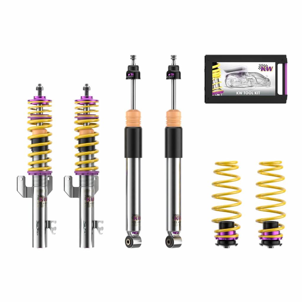 KW 35281016 Coilover Kit INOX V3 AUDI A1; (8X) Photo-0