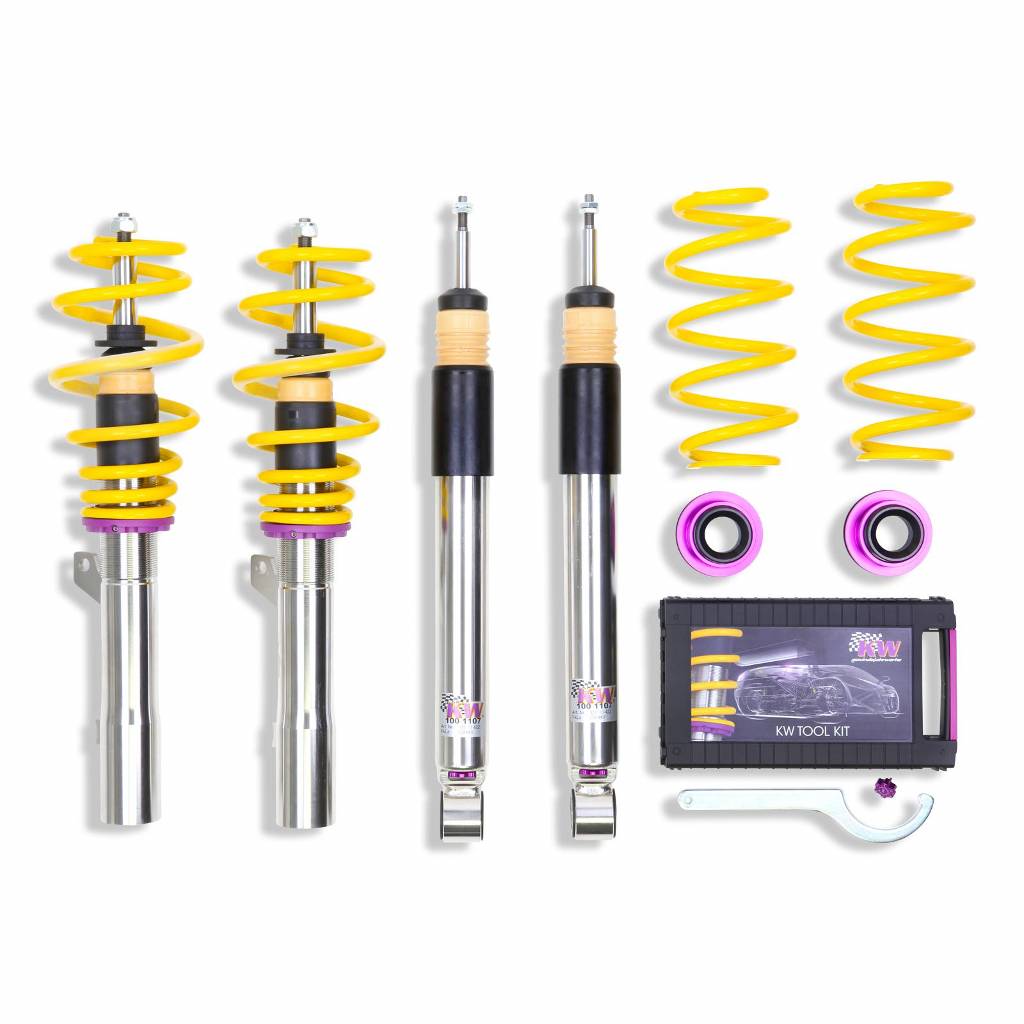 KW 35281030 Coilover Kit INOX V3 SEAT Leon; (1P) Photo-0