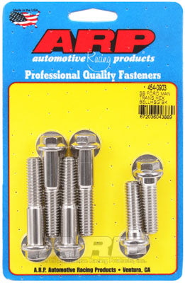 ARP 454-0903 Bellhousing Bolt Kit for Ford Small Block with manual transmission. SS hex Photo-0