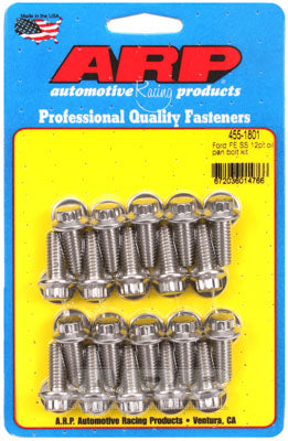 ARP 455-1801 Oil Pan Bolt Kit for Ford FE SS 12pt Photo-0