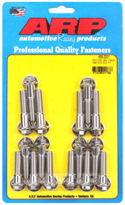 ARP 455-2001 Intake Manifold Bolt Kit for BB Ford SS hex Photo-0