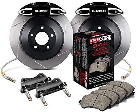 STOPTECH 82.J74.0058.51 Big Brake Kit 1 Piece Rotor, Rear TOYOTA LC200/LX570 (black) ST41 | 380x32 2015+ Photo-0