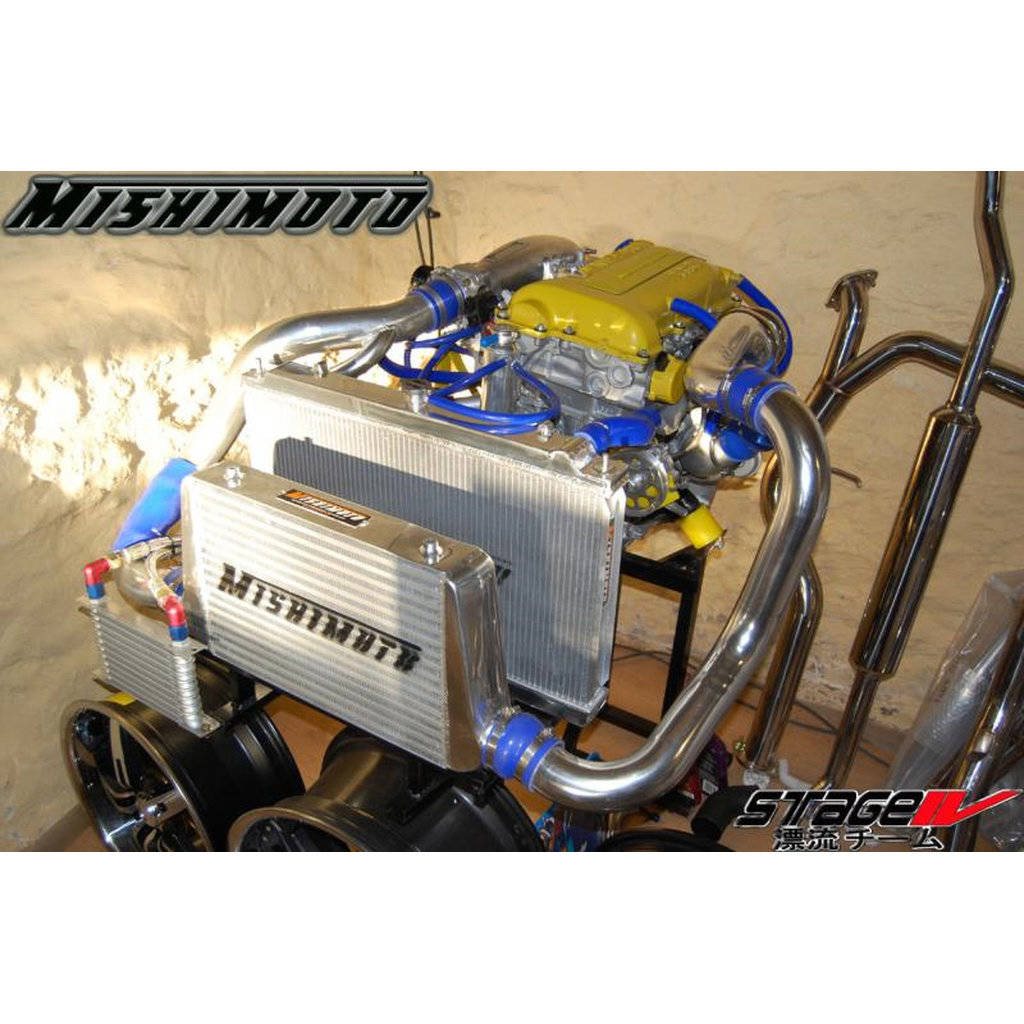 MISHIMOTO MMRAD-S14-95SR Radiator NISSAN 240SX S14 SR20DET 95-99 (Manual Transmission) Photo-4