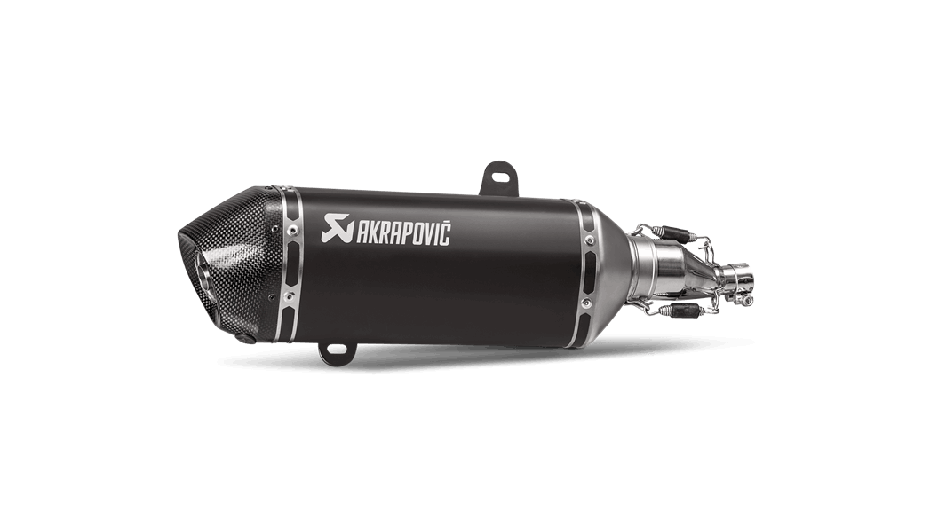 AKRAPOVIC S-VE125SO1-HZBL Slip-On Line (SS) Vespa GTS 125/150 i.e Super 2017-2019 Photo-0