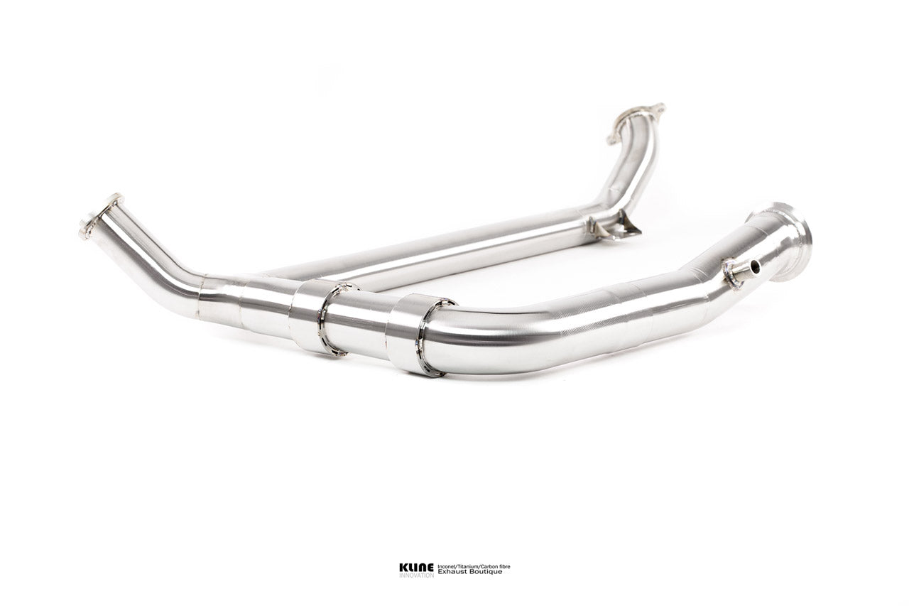 KLINE INNOVATION KL-POR-718CY-DECAT-CS-SS PORSCHE 718/718S DECAT cat pipe (SS) Photo-0