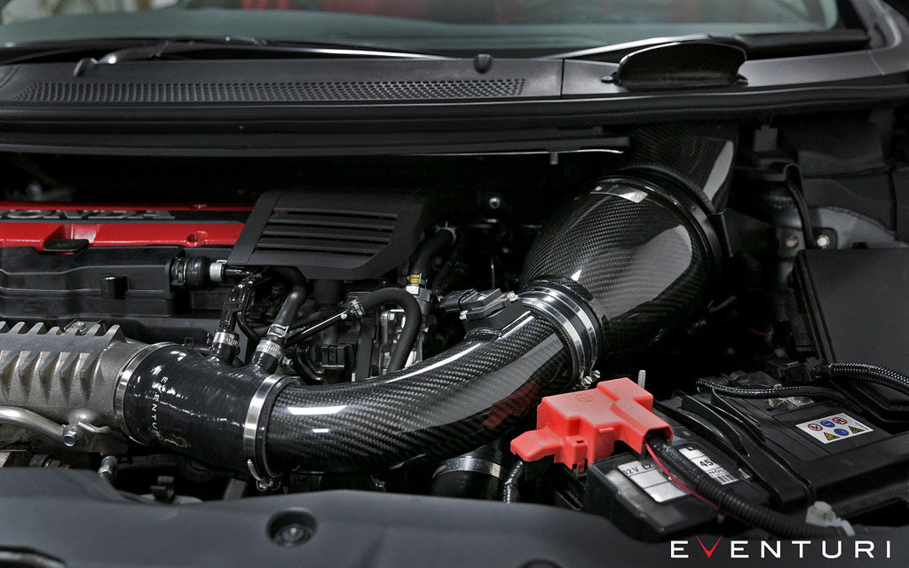 EVENTURI EVE-FK2-CF-MAF MAF-Tube and silicone hose HONDA Civic Type R FK2 (carbon fiber) Photo-5