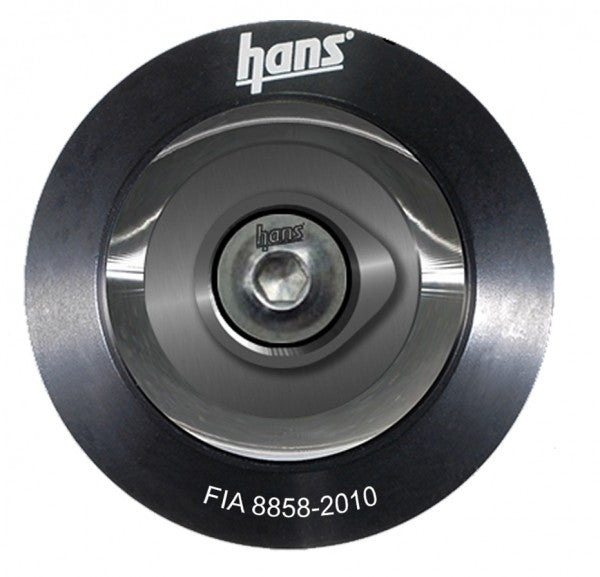 ARAI 1100060699 HANS Clips, M6 terminal, black Photo-0