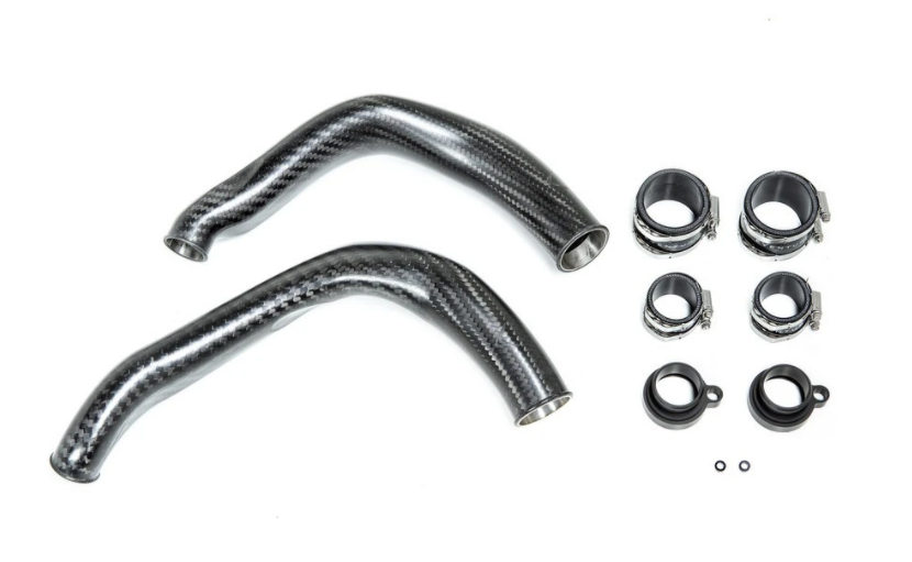 EVENTURI EVE-S55-CF-CHG CARBON CHARGEPIPES BMW S55 Photo-2
