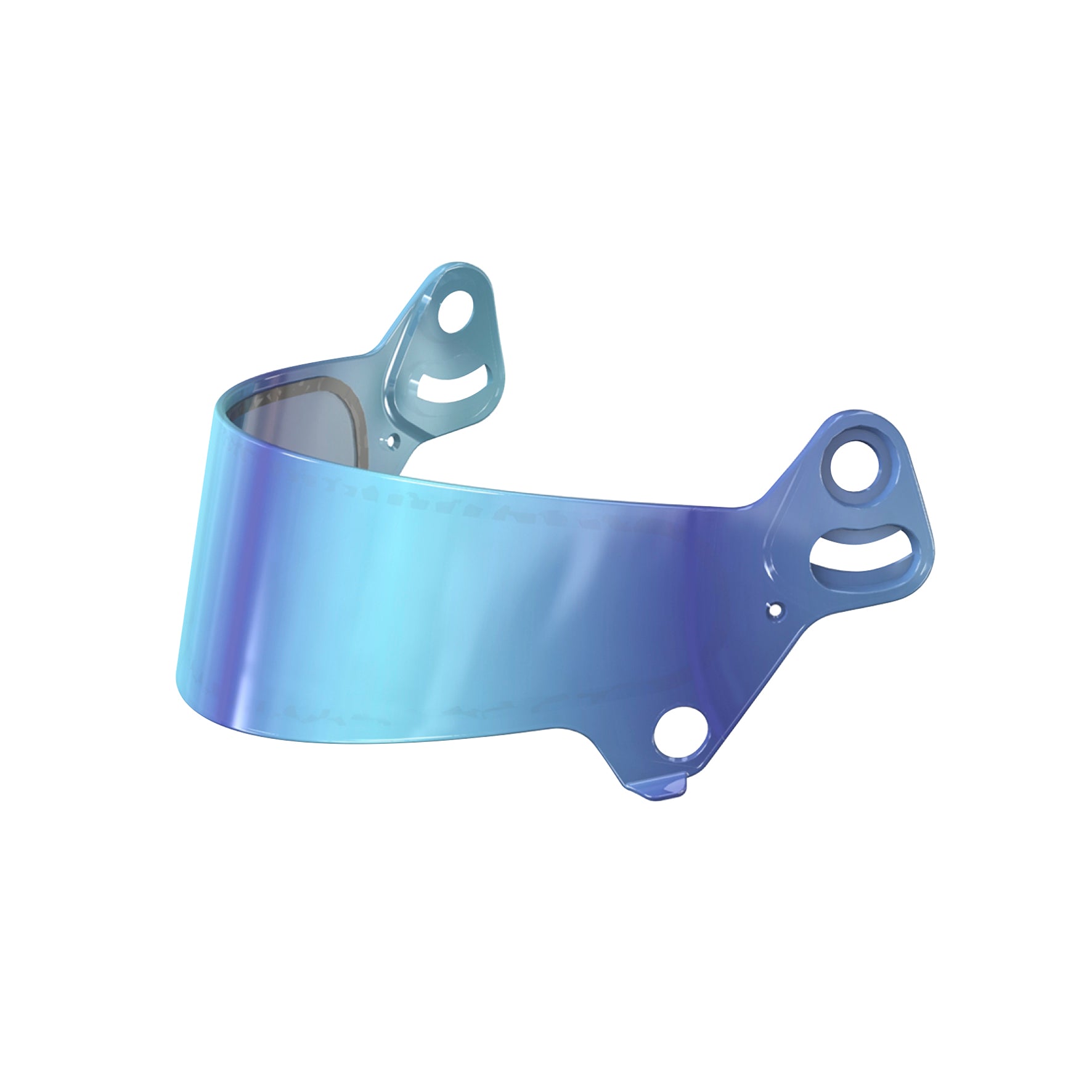 BELL 2010420 Visor SE077 DSAF for HP77 helmet, 3mm, smoke, multilayer, Blue Photo-0