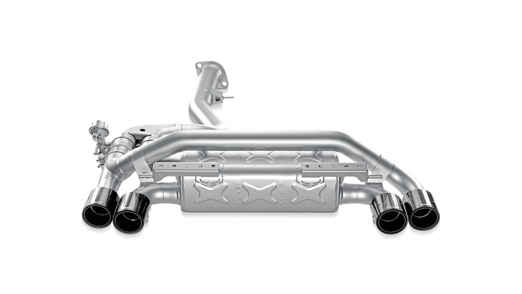 AKRAPOVIC M-BM/T/4H BMW 1 SERIES M COUPÉ (E82) 2011-2012 Slip-On Line (Titanium) EC Approval Photo-0