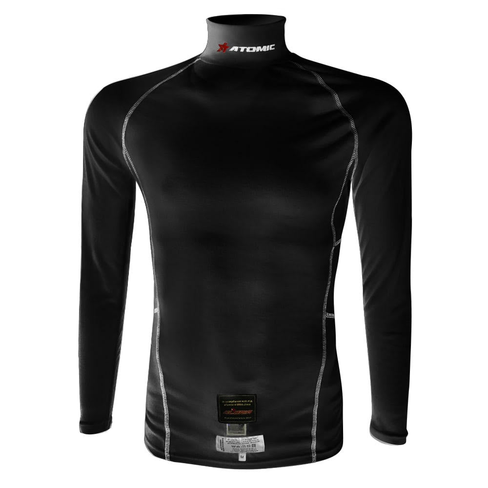 ATOMIC RACING AT037MZBM Stretch Long Sleeved Top, FIA, size M black Photo-0