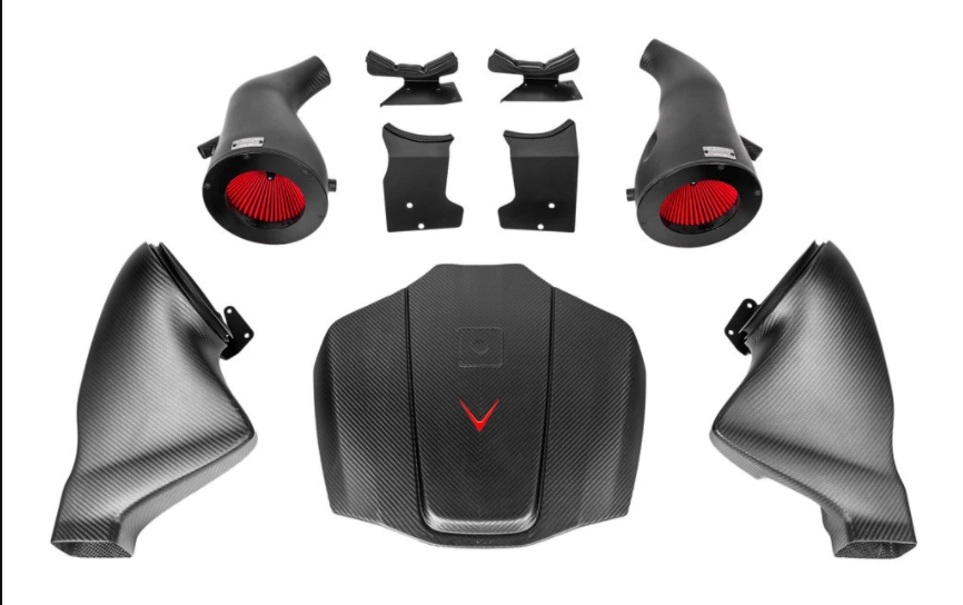 EVENTURI EVE-AMGGT-CFM-INT Air Intake System (Carbon / Matte Finish) for MERCEDES-BENZ AMG GTR / GTS / GT (C190 / R190) Photo-0