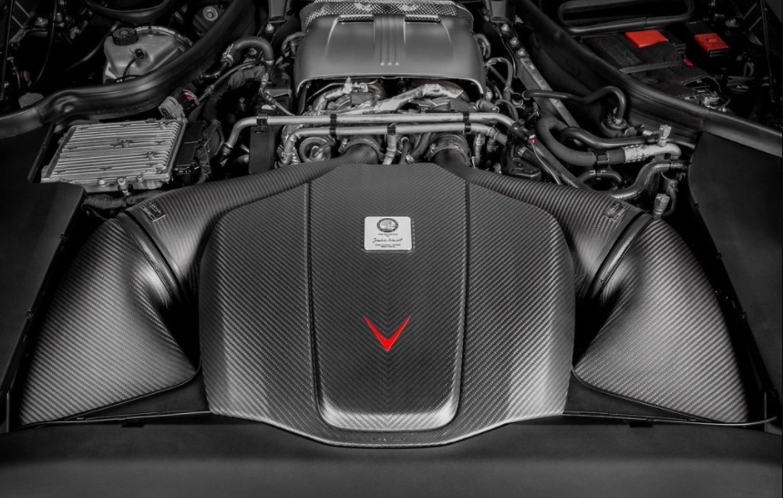 EVENTURI EVE-AMGGT-CFM-INT Air Intake System (Carbon / Matte Finish) for MERCEDES-BENZ AMG GTR / GTS / GT (C190 / R190) Photo-1